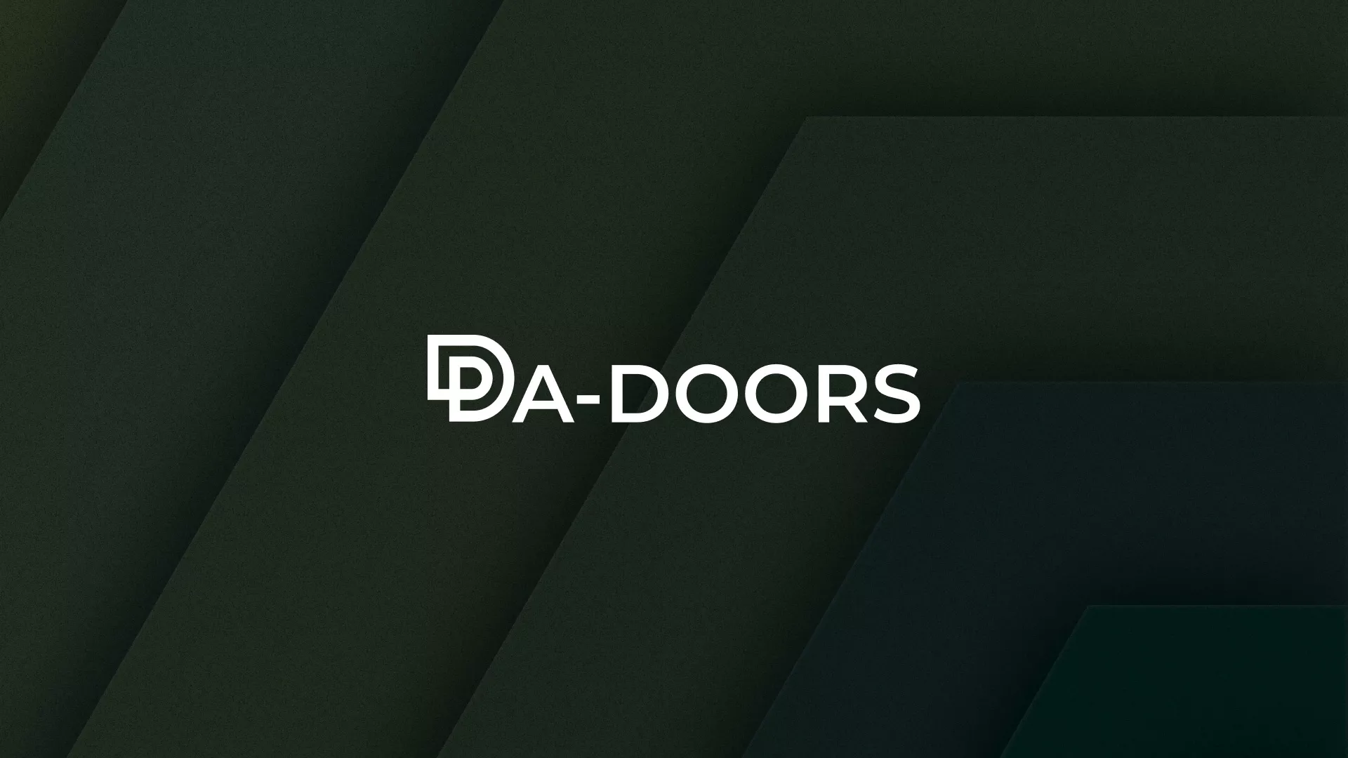 Создание логотипа компании «DA-DOORS» в Дубовке